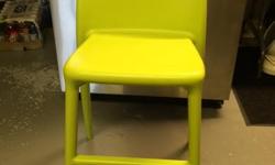 Junior chair, measures 21 inches from floor to seat top. Durable, easy to clean, in very good condition. Purchased at Ikea. Smoke, pet free home. Pick up off Merivale rd.