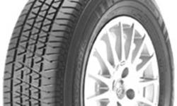 4 Kelly Explorer Plus tires, size P215/65R16. The specifications are:
Isolated tread elements, full slotting and blading
Two steel belts
Distinctive outlined black serrated lettering
Polyester radial cord body
Help provide outstanding all-season traction