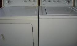 Kenmore super capacity plus washer and dryer in excellent condition and with warranty.$449
Please contact us at 613 864 5307 before coming.
AWK LTd