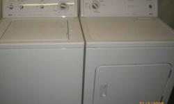 kenmore washer and dryer in excellent working condition, works perfect, never had any issues, in really good shape, clean units, only a few years old, heavy duty, super capacity, looks super stylish, perfect for a big family, can deliver, call at