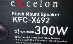 Brand new kenwood 4 ch amp kac-8404 still in box never hooked up $200
Kenwood excelon 6x9's brand new in box kfc-x692 $250
This ad was posted with the Kijiji Classifieds app.
