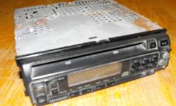Kenwood KDC-7000 CD Player
Unit will be sold As-Is due to the testing of equipment and lack of wire harness.
This is a Kenwood KDC-7000 CD Player in used condition, Model # KDC-7000 fully intact and looks to be in great condition, a bit dusty. The unit