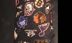 Vintage looking NHL team logos (every team is on the tie)
Tie is meant for kids and is in perfect shape.
100% polyester.
Perfect for the true NHL fan!
Asking $5 for the tie. These cannot be purchased anymore through stores or online.
Contact Nick.
Thanks.
