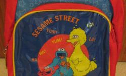 like new. Kids Sesame Street Backpack.