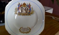Commemorative plate from King George VI and Queen Elizabeth's visit to Canada
$15.00