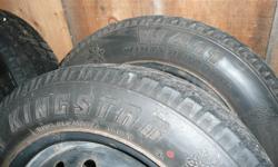Kingstar Winter Tires, 185 65 R15 on a 4 bolt rim. Came off a Honda Accord. Very aggressive winter tread pattern. Great in snow. About 10000 kms on them. Great wearing tire, with lots of tread. Paid 780.00 for both rims and tires when purchased.
Loved