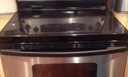 Broken glass top KitchenAid stove with self clean and convection oven. The cost to replace the glass top would be $371.00 plus labour , part is available through Reliable Parts. The oven works great as does the self clean. I can still use 2 elements but