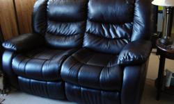 love seat recliner ( dark brown) leather
Like new asking $300.00  -Paid $825.00 Moving out of town