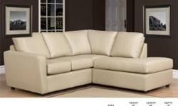 STYLE: 9640 (1ST PIC) & 9635 (2ND PIC)
LISTING INCLUDES:
BRAND NEW
LEATHER SECTIONAL SOFA
DIRECT SOURCE FROM FACTORY
1 YEAR WARRANTY
MAKE IT 100% BONDED LEATHER INCLUDING SIDES/BACKS FOR AN ADDITIONAL $100.00
COLORS AVAILABLE: CHOICE OF 10 COLORS (as