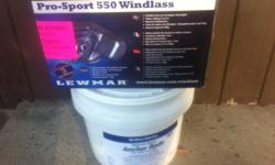 Lewmar windlass pro sport 550.
Good for boats up to 30'
Also 150' of 1/2" rope with 15' of 1/4" chain.
Both items brand new.
This ad was posted with the Kijiji Classifieds app.