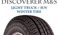 The Tire Swappers, Mobile Tire Sales & Services
"Relax, We Come To You!"
 
Cooper Discoverer M+S - Severe Weather Tire
 
The Discoverer M+S is Cooper?s premium studable winter SUV/light truck tire designed for drivers looking for excellent traction on