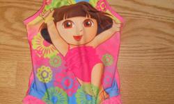 I have a Like New Dora Swimsuit Size 4T for sale! This is in excellent condition and would look great in your child's room or to give as a gift.
Comes from a non-smoking household. Do not miss out on this excellent opportunity to get this for a fraction