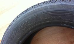 I have a set of 4 Winter Tire for sale size 195 / 60 R15.
 
Only used one season. No longer have the car. They were on a Saturn Ion.
 
***One tire is not matching. It's a 4 season tire.
 
I can take them to Calgary.
 
Call 403-609-5120.
