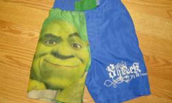 I have a pair of Like New Shrek Swiming Suit Shorts Size 4 Toddler for sale! These are in excellent condition and would look great on your child or loved one or to give as a gift.
Comes from a non-smoking household. Do not miss out on this excellent