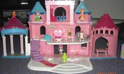 Little Princess Castle and accessories. Has lights and sounds. In great shape.