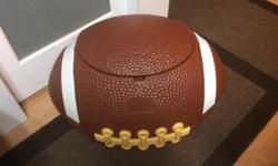 Little Tikes football toy box in very good condition. Would make an awesome cooler as well ... $30.00