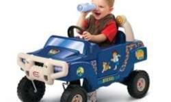 LittleTikes Toddler Car ,brand new condition ,Easy turning wheels allow this foot to floor ,We use it as an outdoor toy.