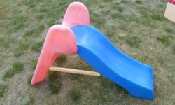Little Tikes Slide For Sale. Excellent condition and folds for storage. Asking 25.00.