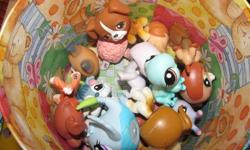 15 Littlest Pet Shop animals from this Christmas so pretty much brand new -
$20.00 obo
 
Also available: a couple of little buildings/structures.
 
See other ads for more toys for sale.