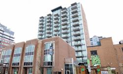 # Bath
2
Sq Ft
1285
MLS
1001770
# Bed
2
Work/Play/Walk/Shop. Rarely available corner penthouse unit in the heart of the ByWard Market! 1285sq.ft. of bright / open concept design featuring kitchen with granite counters/SS appliances, living / dining with