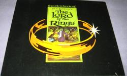 LORD OF THE RINGS MOVIE STORY BOOK 1978
 
Story book based on the animated movie by Ralph Bakshi.
 
Good condition. Original owner. Smoke-free, Pet-free home.
 
Great for a Lord of the Ring Collector.
 
Email if interested.