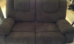 Loveseat with recliner.
One side does not recline anymore however the other side does
pretty good deal for just 50 bucks