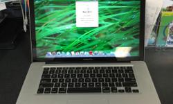 Hi,
I want to sell my excellent condition 2010/11 MacBook Pro 15". The body cosmetic is in very good shape. No dents, no scratches, no bumps, no dead pixels, etc. No worn keys or track pad.
Battery still holds charge and it shows normal.
Here are some