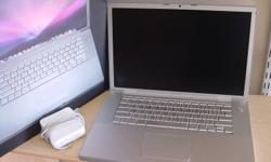 MacBook Pro 4,1
Intel Core2 Duo Cpu
2 Gb DDR2 Memory
200 Gb HDD Sata
15" Lcd Screen