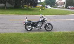 Spring time is close. Plan on taking those motorcycle lessons. A 2002 Suzuki Marauder GZ250 is a great bike to learn and practice on before putting out the big expense of a new motorcycle. It is in great condition. Does not need anything. Odometer reading