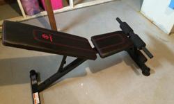 Marcy Weight Bench for sale, it inclines, declines and goes flat as well. In good condition. Price is $85 bucks.