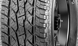 Maxxis Bravo 225/75 R16 (Set of 4)
Mounted and balanced for $1100 after tax.
-Premium all-terrain combining outstanding balance between on-road and off-road performance
-Tread pattern and sidewall lug design offers excellent all-terrain traction
-Stiff