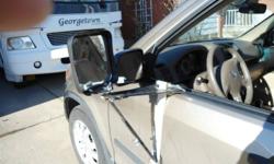 For Sale McKesh Mirrors good condition
$50 . McKesh Portable Towing Mirrors fit almost any vehicle. McKesh mirrors fit into the window frame of your tow vehicle and hook to the bottom of the door. Industrial strength padding protects your vehicle's