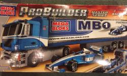 Mega Bloks Probuilder set #9744. It was assembled once then taken apart and put back in the box. It is complete.
This set is out of production and hard to find.