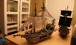 Check it out.   Here is an opportunity to save huge money.   I?m selling 2 Amazing Pirate Ships.  This kijiji ad is for 1 ship.  Smoke Free Pet Free Home.  You'll find this at Toys R Us for $70.
 
MEGA BLOKS ? Pyrates Collection
 
Dread Eye?s Phantom