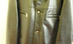 I have 2 large black mens leather coats for sale. Never worn other than to try on.