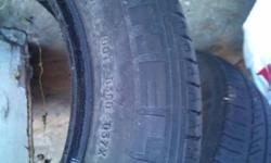 Set of Michelin MX4 tires for sale for 200.00.  Tires are ALL SEASON and have 90% tread left on them.  Good condition and only used for one summer season, taken off for this winter.
Retail new on Tirerack.com at 400.00 plus tax. 
SIZE 175/65R/14
Please