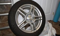 Michelin X-Ice 215/55R17 with alloys
These were used on an 09 Honda Accord V6 Coupe for one season (less than 10,000km were put on them and theres still a lot of tread). I originally paid about 2200 for tires and alloys. Only selling them because they