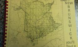 Complete Geology Maps of all of New Brunswick in the 1960's.