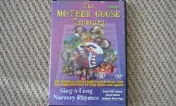 Mother Goose Treasury, Volume 2 DVD
Visiting the village of Gooseberry Glen will bring you into a new journey of story and song, as the classic nursery rhymes of Mother Goose come alive for you and your family to sing along with. This collection contains