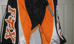 FOX motocross pants and MSR pants; Size 32;
call 519-326-2452