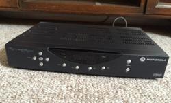 Used shaw cable box for digital cable with remote
Not HDTV