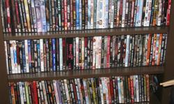 I am selling off my movie collection. There are 172 DVDs to be sold.
1 for $2
10 for $18
All for $250. That's $60 less than the above pricing.
If interested, please contact Doug.