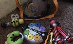 Parents bee bop band drum kit with 4 addt instruments included