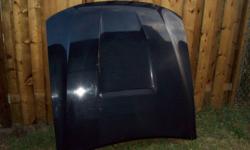 selling a black factory hood from 2000 Ford Mustang GT in good condition
asking $75 obo.