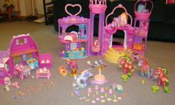 For Sale: 10 My Little Ponies, Castle -complete with furniture, brushes, charms & hot air balloon.
Also has a birthday party set and soda shop with accessories.
$25.00 for everything
Please call 384-1649 or by email to this add.