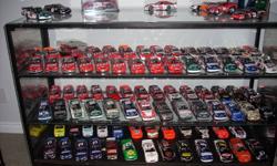 I am wanting to downsize my diecast collection. All the cars are 1/24th scale and are mostly Dale Earnhardt, Dale Earnahrdt Jr. or Kevin Harvick. They are made by Action with detailed chassis, engine compartment and with trunk and hood opening. All come