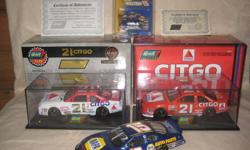 Revell Collection Club Replicas
Michael Waltrip 1:24 scale Wood brother's 1997 Citgo Ford Thunderbird 1 of 1,002 $40.00
1997 Wood brother's 1:24 Classic Citgo red and white Ford Thunderbird 1 of 6,600 $30.00
Action 1:24 scale 2004 NAPA Monte Carlo $30.00