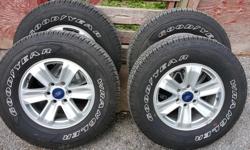 Selling new tires with rims and tpms (sensors)
Tires have 1350km on them
Tires are 265/70R17
**firm**