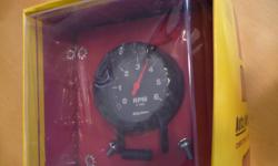6,000 RPM tach for 4 to 8 cyl engines. New in box. Click "website" link below for more info. $60 obo.
Fits Ford, Acura, Nissan, JDM, VTEC, Mustang, Corvette, CRX, turbo