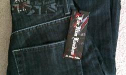 New For Him London Jeans
Waist 30 inches, length 33 inches.
$30
